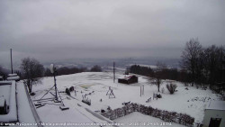 Pohled na jih, hrad Trosky