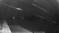 Pohled na jih, hrad Trosky