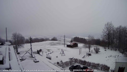 Pohled na jih, hrad Trosky