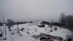 Pohled na jih, hrad Trosky