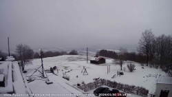 Pohled na jih, hrad Trosky