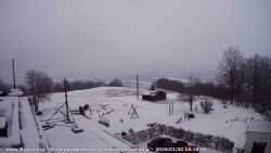 Pohled na jih, hrad Trosky