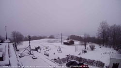 Pohled na jih, hrad Trosky