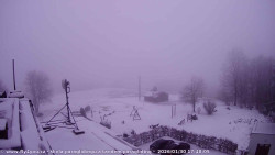 Pohled na jih, hrad Trosky