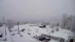 Pohled na jih, hrad Trosky