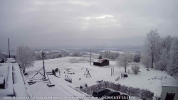 Pohled na jih, hrad Trosky