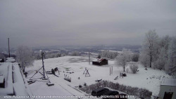 Pohled na jih, hrad Trosky