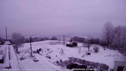 Pohled na jih, hrad Trosky