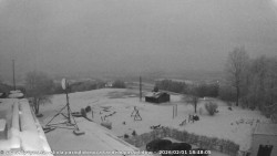 Pohled na jih, hrad Trosky