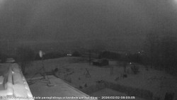 Pohled na jih, hrad Trosky