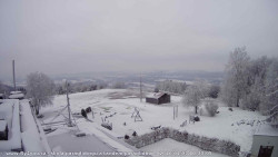 Pohled na jih, hrad Trosky