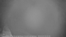 Pohled na jih, hrad Trosky