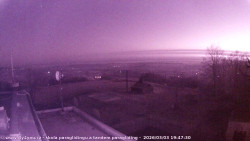 Pohled na jih, hrad Trosky