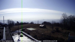 Pohled na jih, hrad Trosky