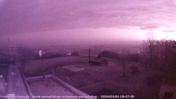 Pohled na jih, hrad Trosky