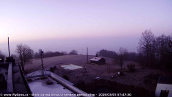 Pohled na jih, hrad Trosky