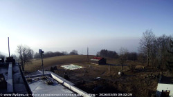 Pohled na jih, hrad Trosky