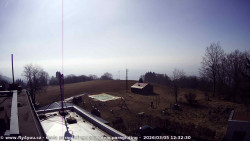 Pohled na jih, hrad Trosky