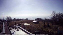 Pohled na jih, hrad Trosky