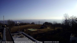 Pohled na jih, hrad Trosky