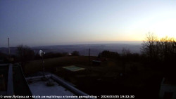 Pohled na jih, hrad Trosky