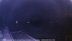 Pohled na jih, hrad Trosky