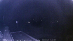 Pohled na jih, hrad Trosky