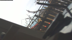 Pohled na jih, hrad Trosky