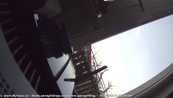 Pohled na jih, hrad Trosky