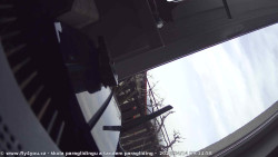 Pohled na jih, hrad Trosky