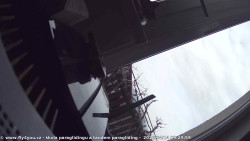 Pohled na jih, hrad Trosky