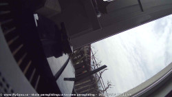 Pohled na jih, hrad Trosky