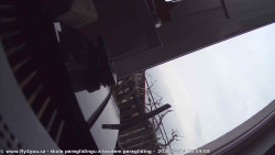 Pohled na jih, hrad Trosky