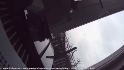 Pohled na jih, hrad Trosky