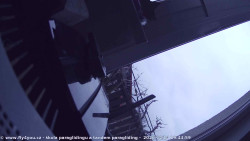 Pohled na jih, hrad Trosky