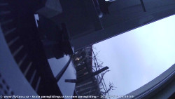 Pohled na jih, hrad Trosky