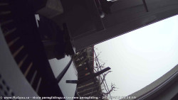 Pohled na jih, hrad Trosky