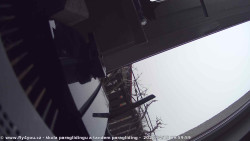 Pohled na jih, hrad Trosky