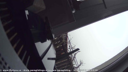 Pohled na jih, hrad Trosky