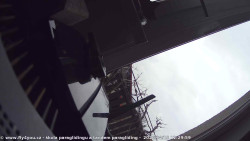 Pohled na jih, hrad Trosky