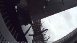 Pohled na jih, hrad Trosky