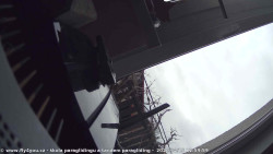 Pohled na jih, hrad Trosky