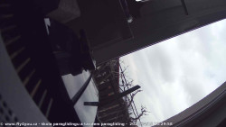 Pohled na jih, hrad Trosky