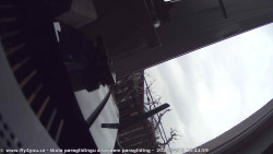 Pohled na jih, hrad Trosky