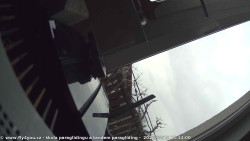 Pohled na jih, hrad Trosky