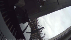 Pohled na jih, hrad Trosky