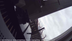 Pohled na jih, hrad Trosky