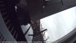 Pohled na jih, hrad Trosky