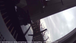 Pohled na jih, hrad Trosky