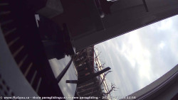 Pohled na jih, hrad Trosky